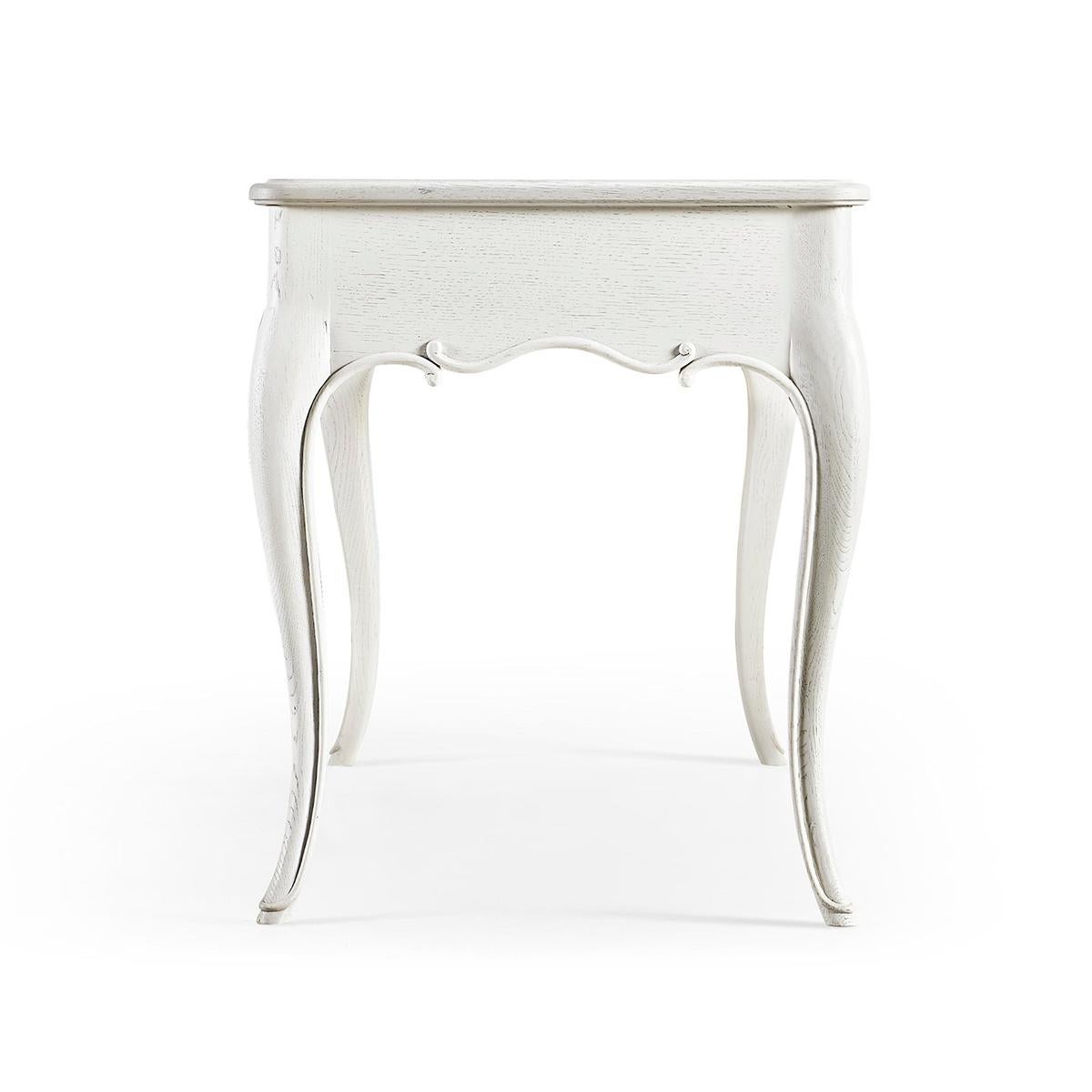 Vietnamese White French Provincial Desk