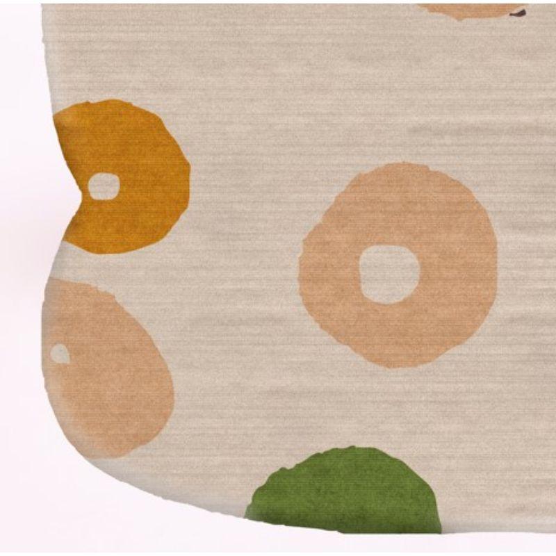 White Fruti Rug, Small by Chuch Estudio In New Condition For Sale In Geneve, CH
