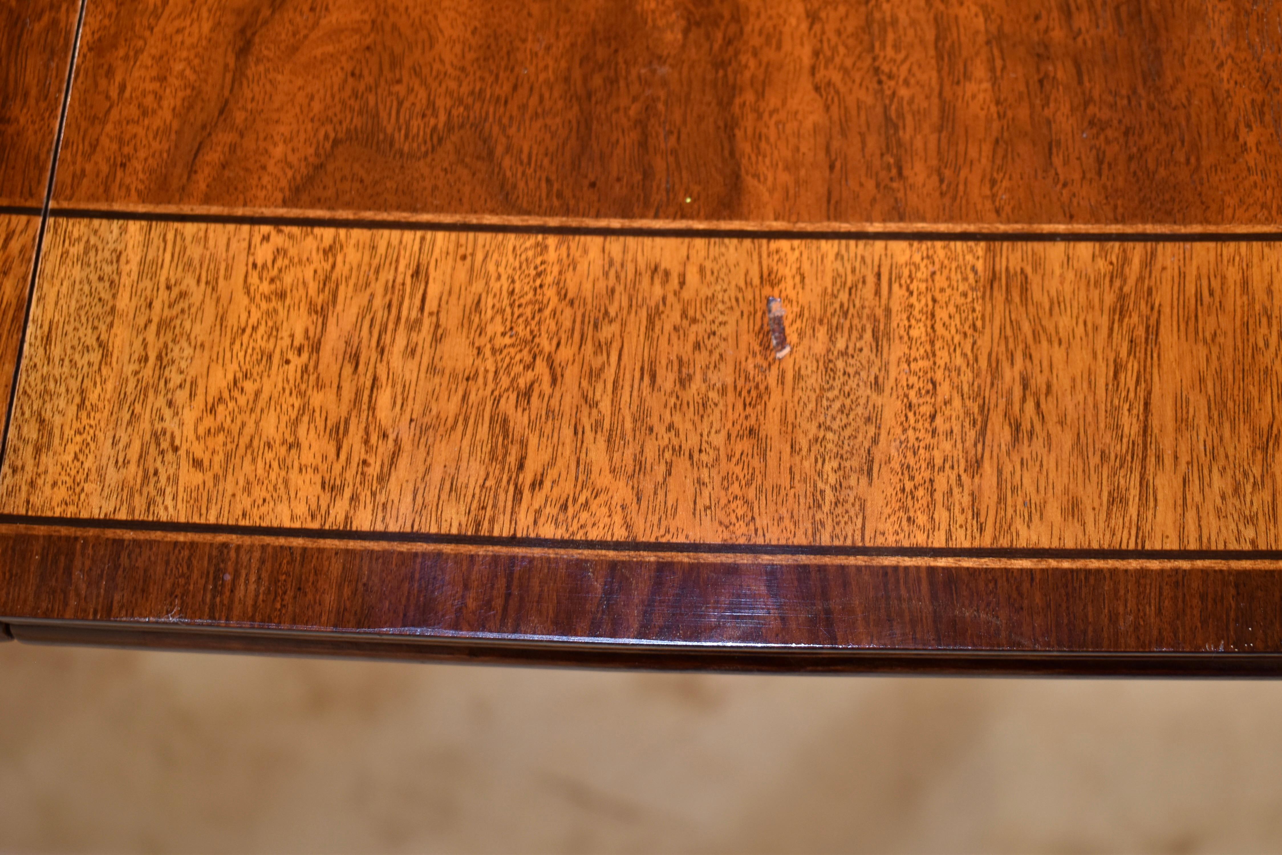 White Furniture Company Dining Table with Two Leaves at 1stDibs