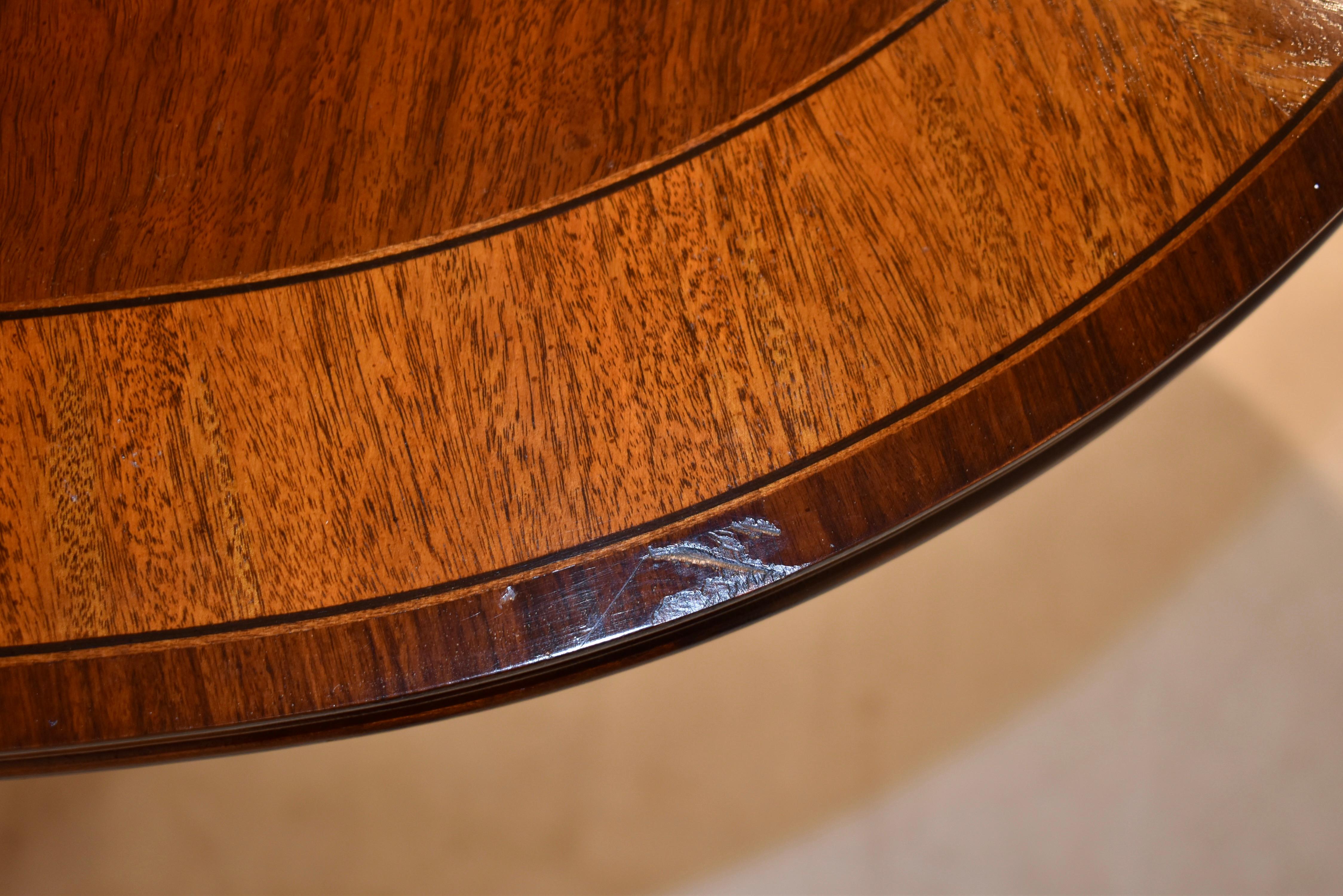 White Furniture Company Dining Table with Two Leaves at 1stDibs