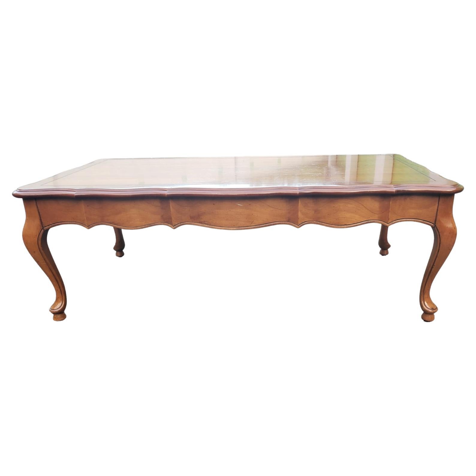 white french coffee table