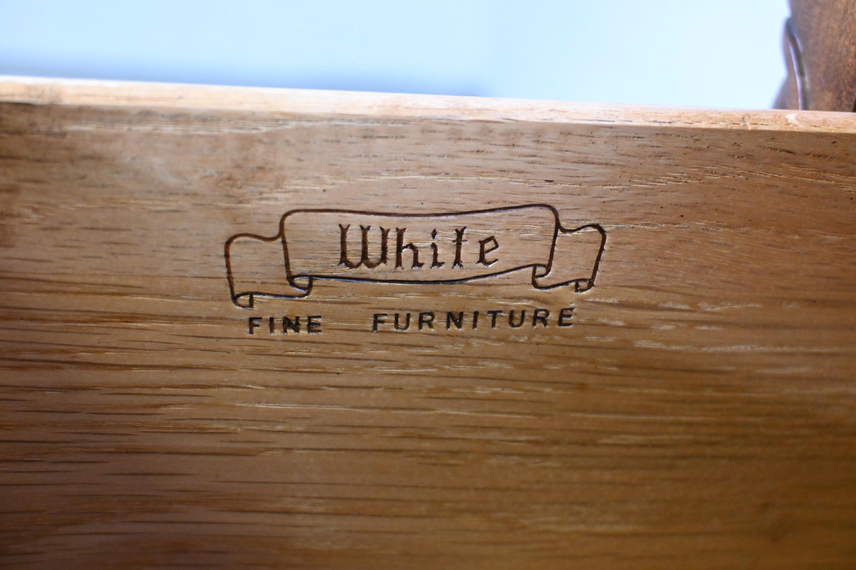 White Furniture French Provincial Nine-Drawer Dresser 3
