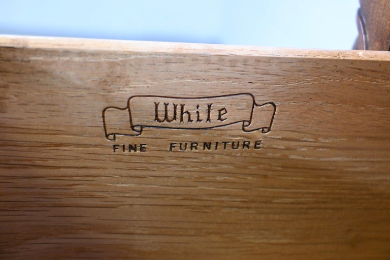 White Furniture French Provincial Nine-Drawer Dresser For Sale 6