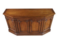White Furniture Italian Provincial Neoclassical Style Walnut Buffet Sideboard