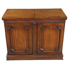 White Furniture Italian Provincial Neoclassical Walnut Flip Top Buffet Server