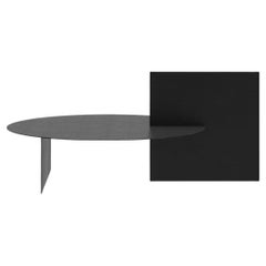 White Geometric Coffee Table