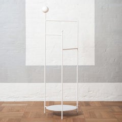 White Gestus Valet Stand by OK Design