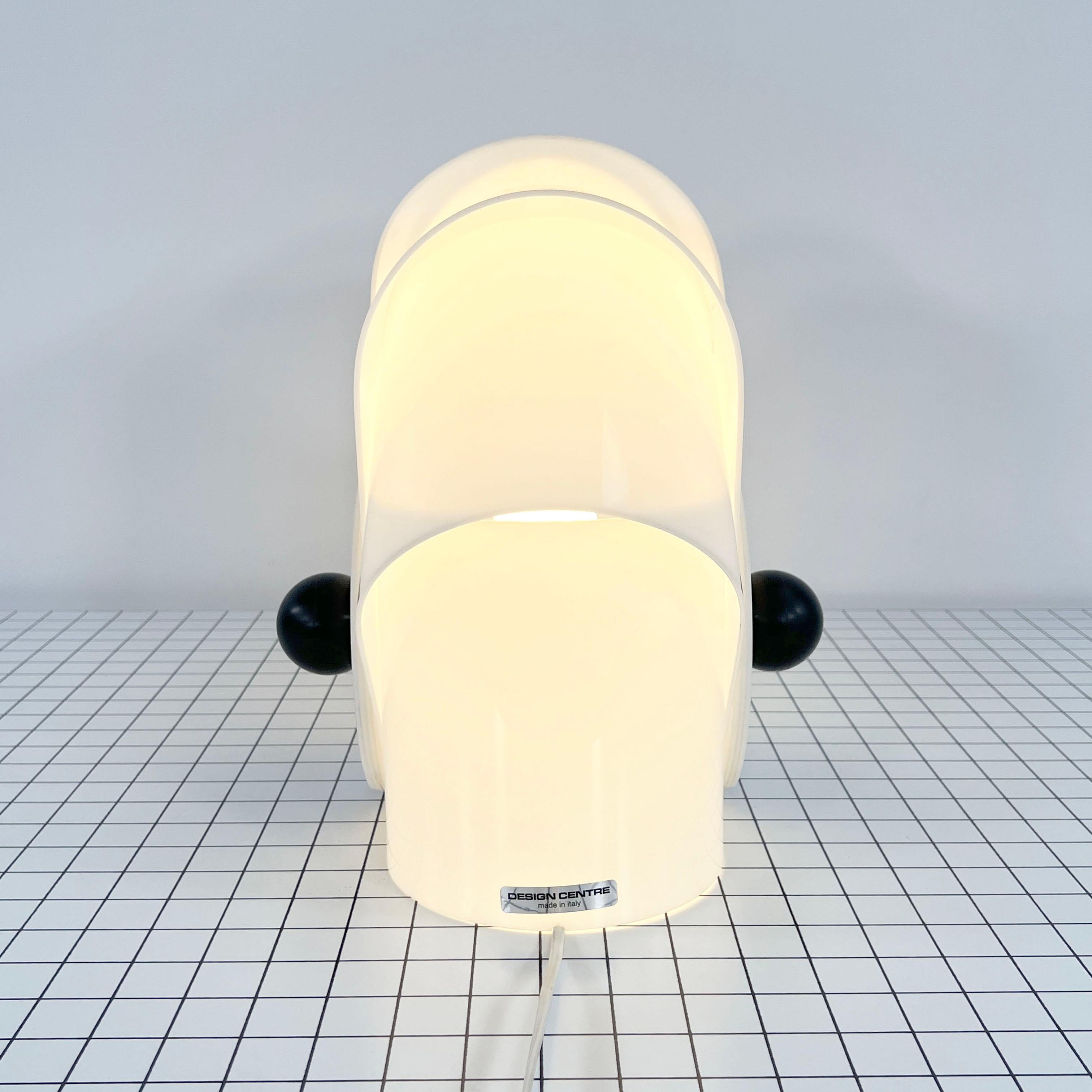 Metà XX secolo Lampada White Gherpe di Superstudio per Design Centre Poltronova, 1968 in vendita
