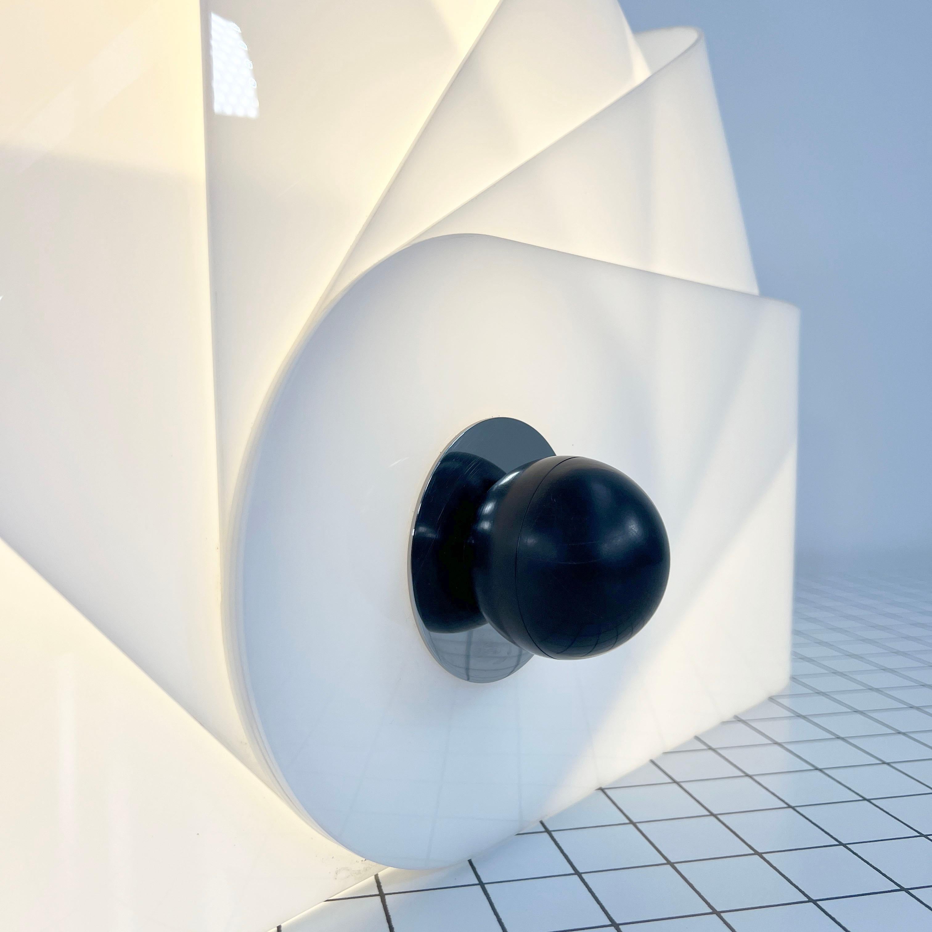 Lampada White Gherpe di Superstudio per Design Centre Poltronova, 1968 in vendita 2