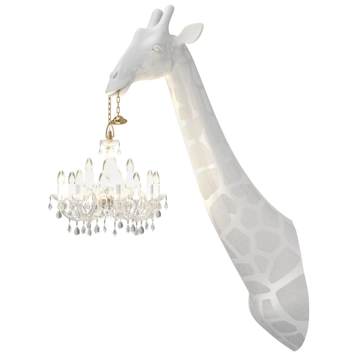 White Giraffe Wall Lamp, Marie-Thérèse Chandelier