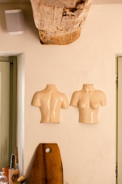 Apliques de cuerpo esmaltado blanco de Di Fretto