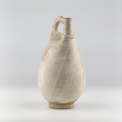 White-Glazed Chicken-Comb Ewer, Liao Dynasty