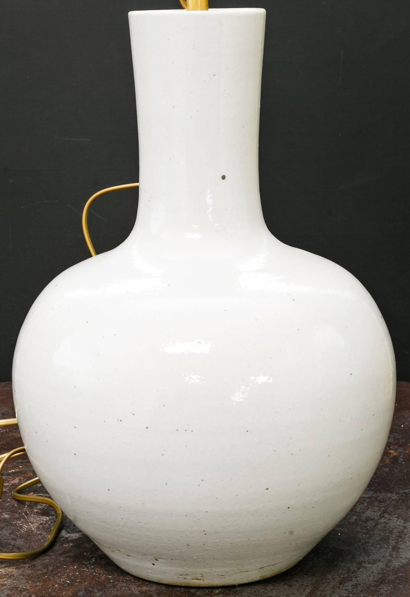 Chinese Four Gourd-Shaped Table Lamps