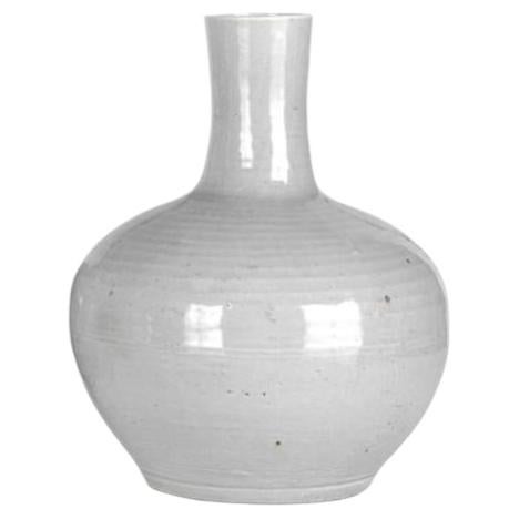 Vaso smaltato bianco in vendita