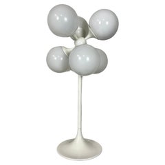 Lampe de table Globe blanc par Lightolier