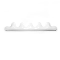 White Glossy Kamm 5 Coat Hanger by Zieta