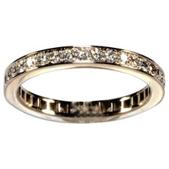 White Gold 18 Karat Diamond Eternity Ring