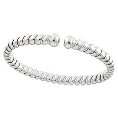 18K White Gold Tubogas Bracelet