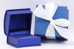 White Gold 2.35 Carat Sapphire Diamond Band