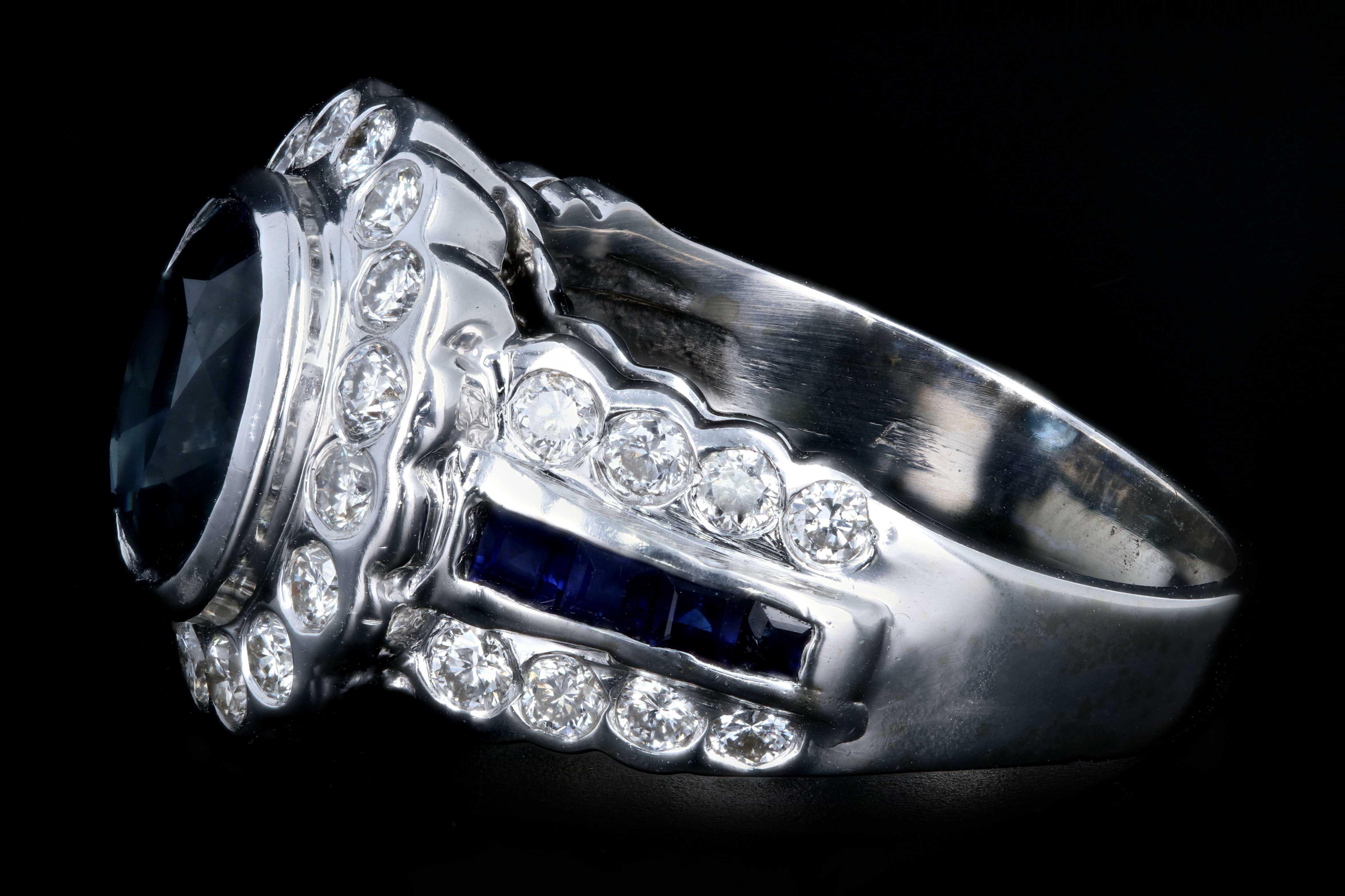 2.5 carat sapphire ring