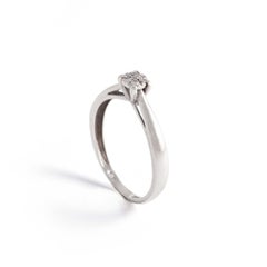 White Gold 9k Ring