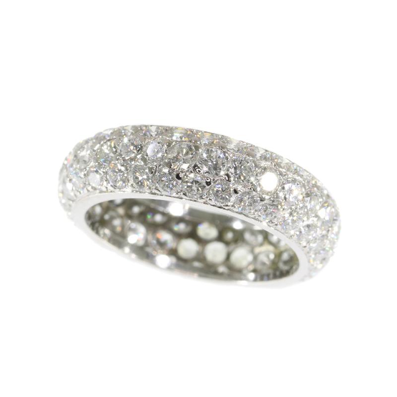 Vintage Eternity Band with over 5 crts of Brilliant Cut Diamonds, 1960s im Angebot