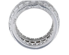 Ring aus Weißgold und Diamanten „Nigeria“ von Cartier, Paris