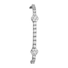 White Gold and Diamonds Van Cleef & Arpels Tennis Bracelet