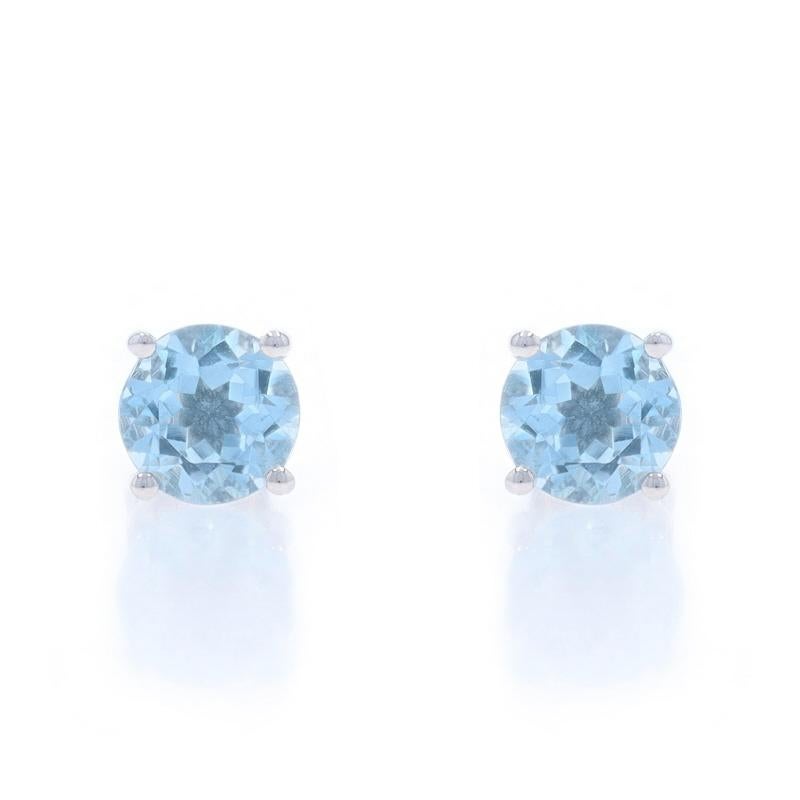 Contenuto del metallo: Oro bianco 14k

Informazioni su A. Stone

Acquamarine Nature
Trattamento: Riscaldamento
Carati: 1,54ctw
Taglio: Rotondo
Colore: blu

Carati totali: 1,54ctw

Stile: Borchia
Tipo di chiusura: Chiusura a farfalla
Caratteristiche:
