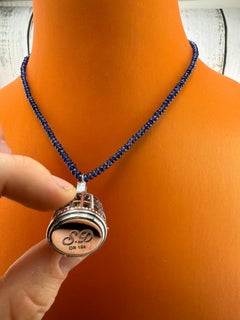 White Gold Bird Cage Necklace Hand Crafted 1 of 1 Signed