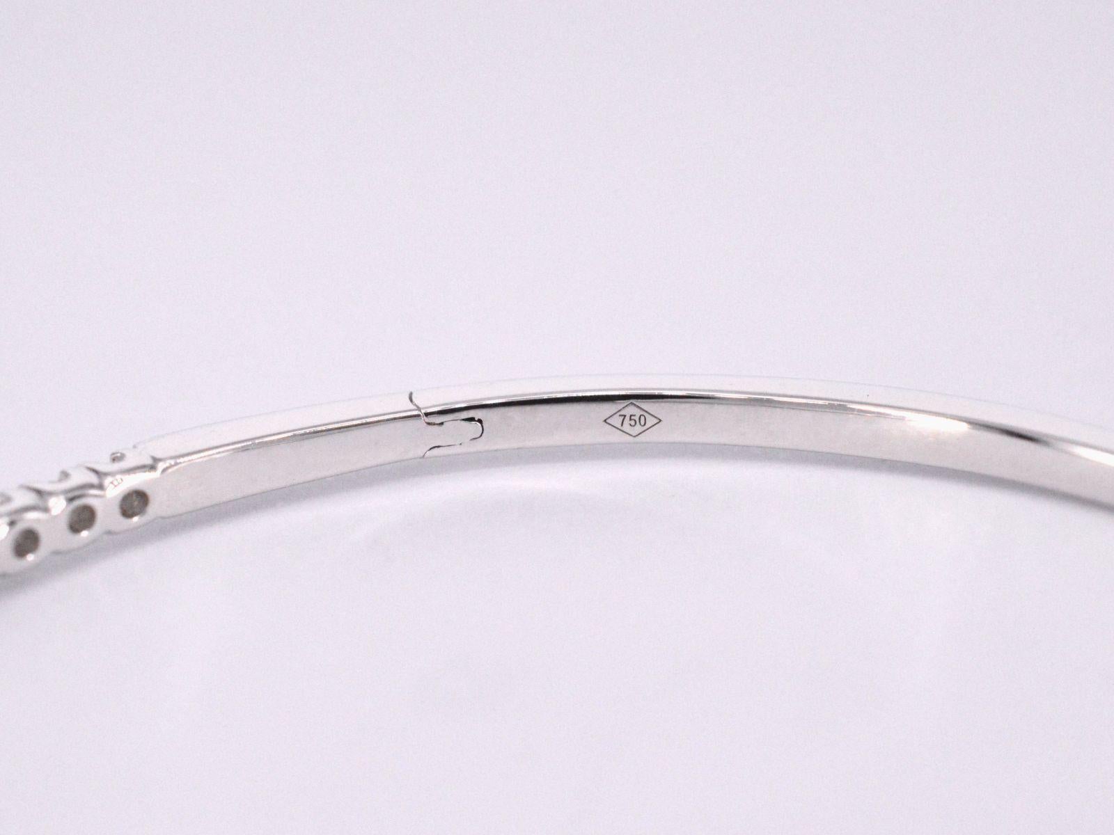 White Gold Bracelet with Diamonds For Sale 2