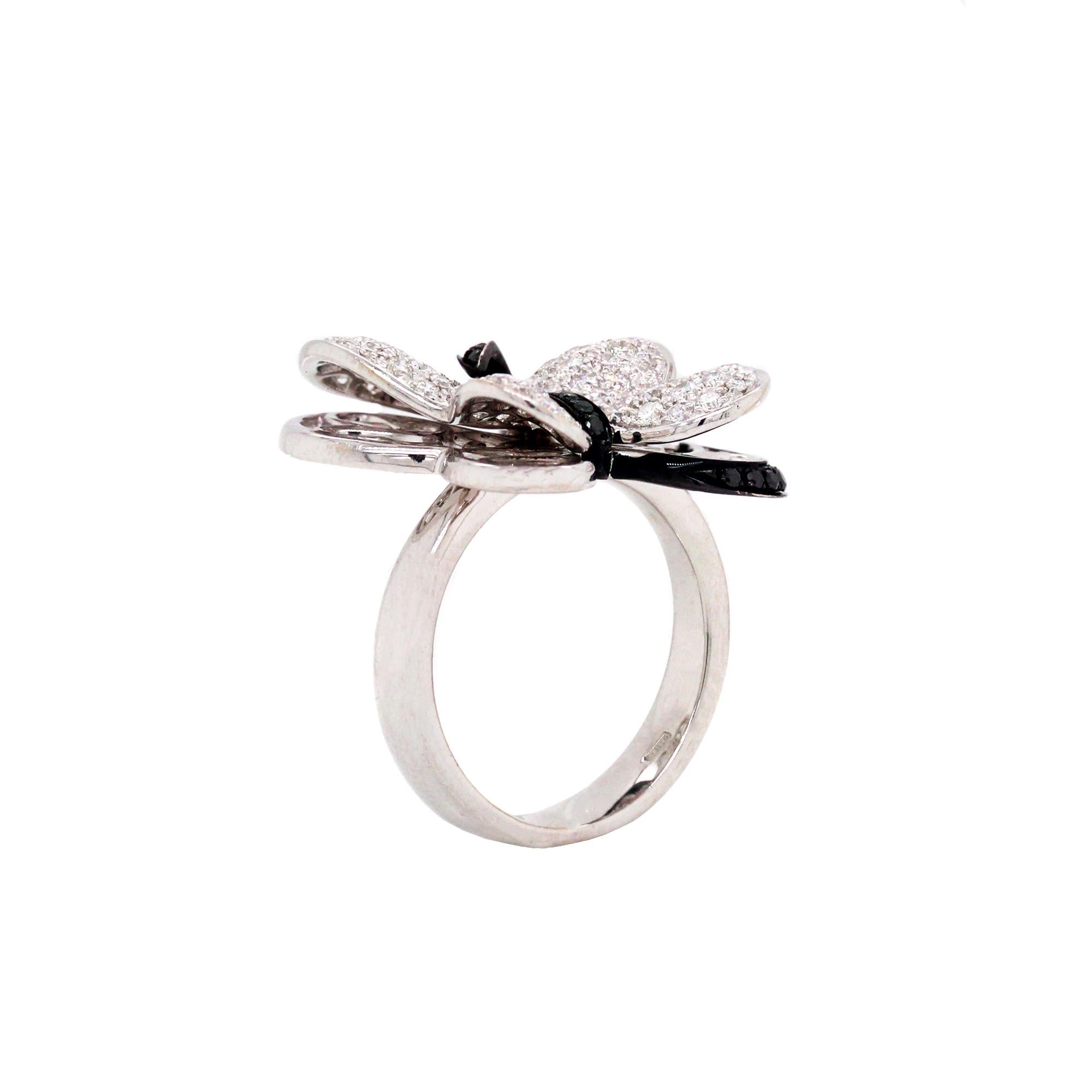 3d butterfly ring