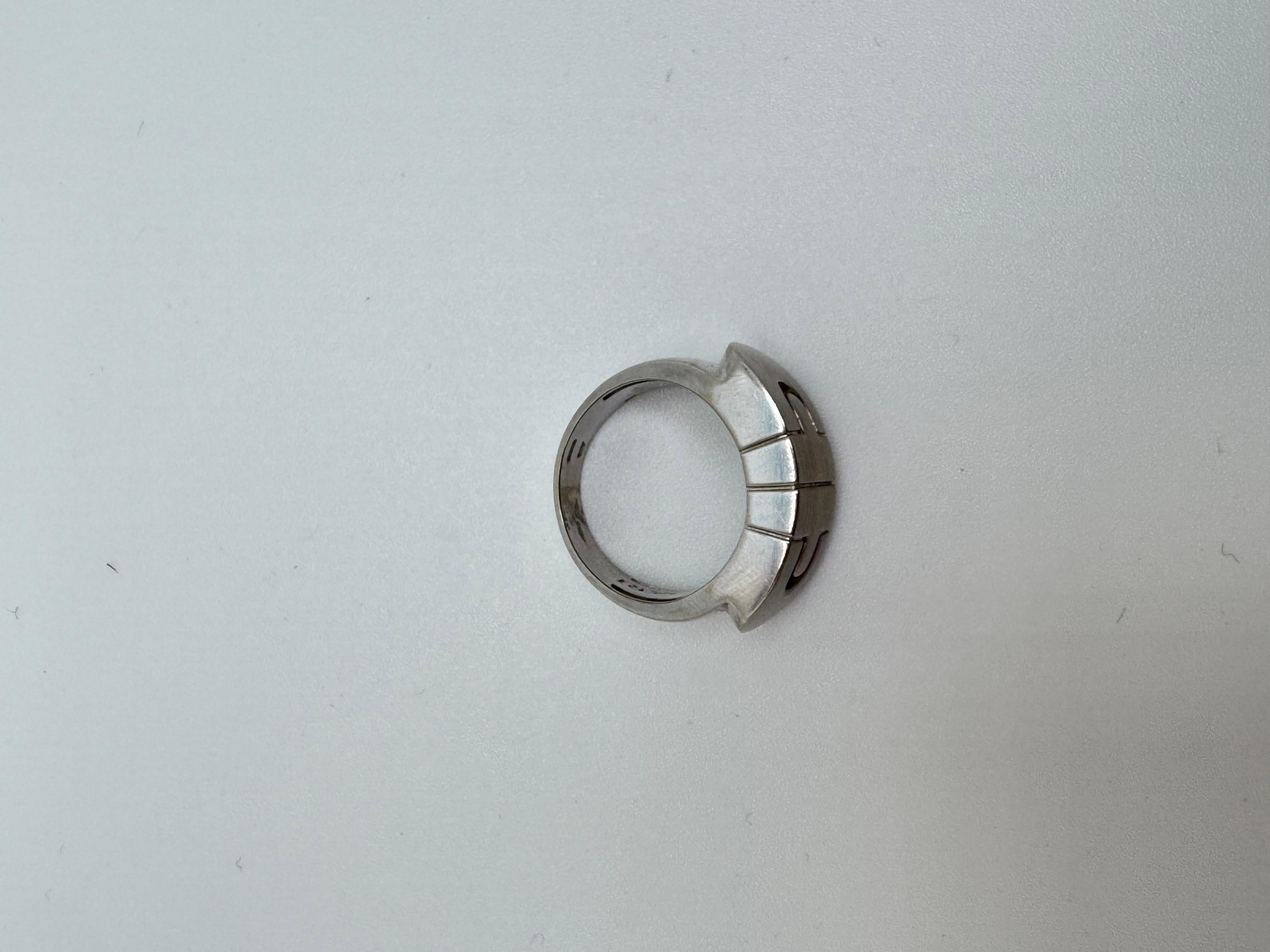 Anillo Bvlgari Parentesi Oro Blanco en venta 3