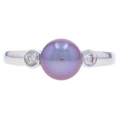 Cultured Pearl Cocktail Rings