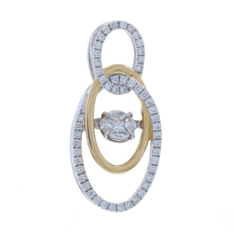 Contenuto del metallo: Oro bianco 14k e oro giallo 14k

Informazioni su A. Stone

Diamanti naturali
Carati: .50ctw
Taglio: Brillante rotondo, Marquise e Principessa
Colore: G - H
Chiarezza: SI1 - SI2

Carati totali: .50ctw

Stile: