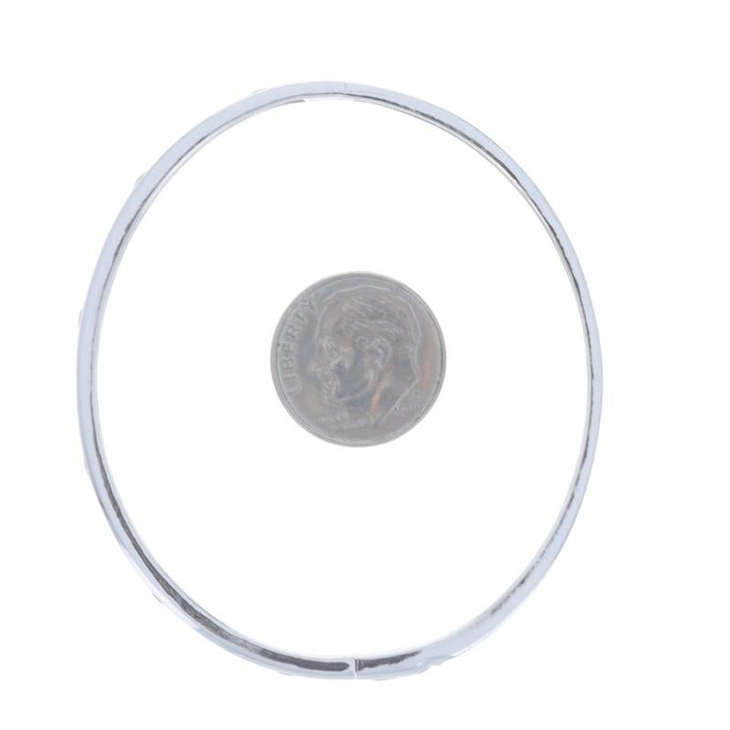 Bracelet en or blanc à diamants 6 1/2