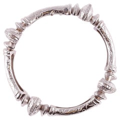 Bracelet en or blanc et diamants par Seidengang de la collection Laurel