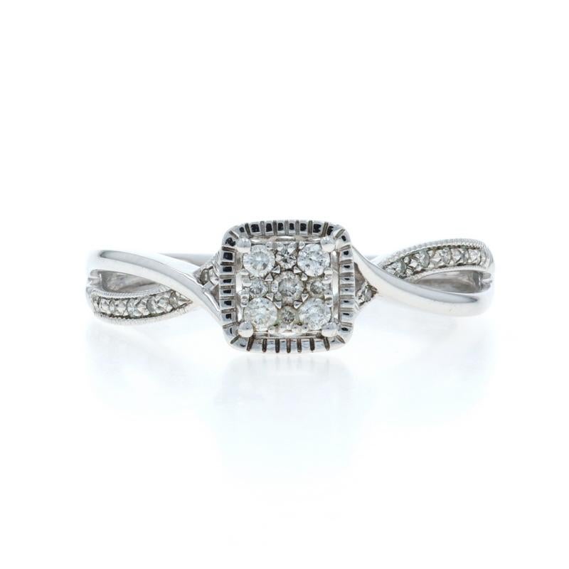 Taglia: 6 3/4
Costo della taglia: Up&Up per $40 o Down&Up per $40

Contenuto del metallo: Oro bianco 10k

Informazioni su A. Stone

Diamanti naturali
Carati: .20ctw
Taglio: Brillante e singolo
Colore: H. H. - I.
Chiarezza: SI2 - I1

Carati totali: