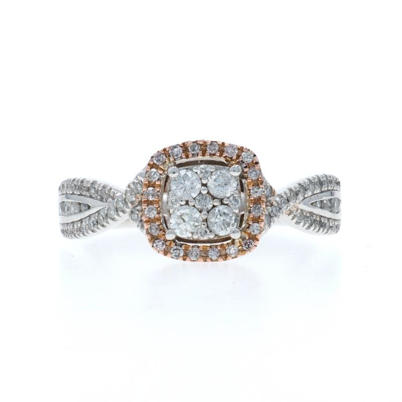 Dimensione: 6 1/2
Costo della taglia: Up 2 taglie per $40 o Down 1 taglia per $40

Contenuto del metallo: Oro bianco 10k e oro rosa 10k

Informazioni su A. Stone

Diamanti naturali
Carati: .50ctw
Taglio: Brillante e singolo
Colore: H. H. -