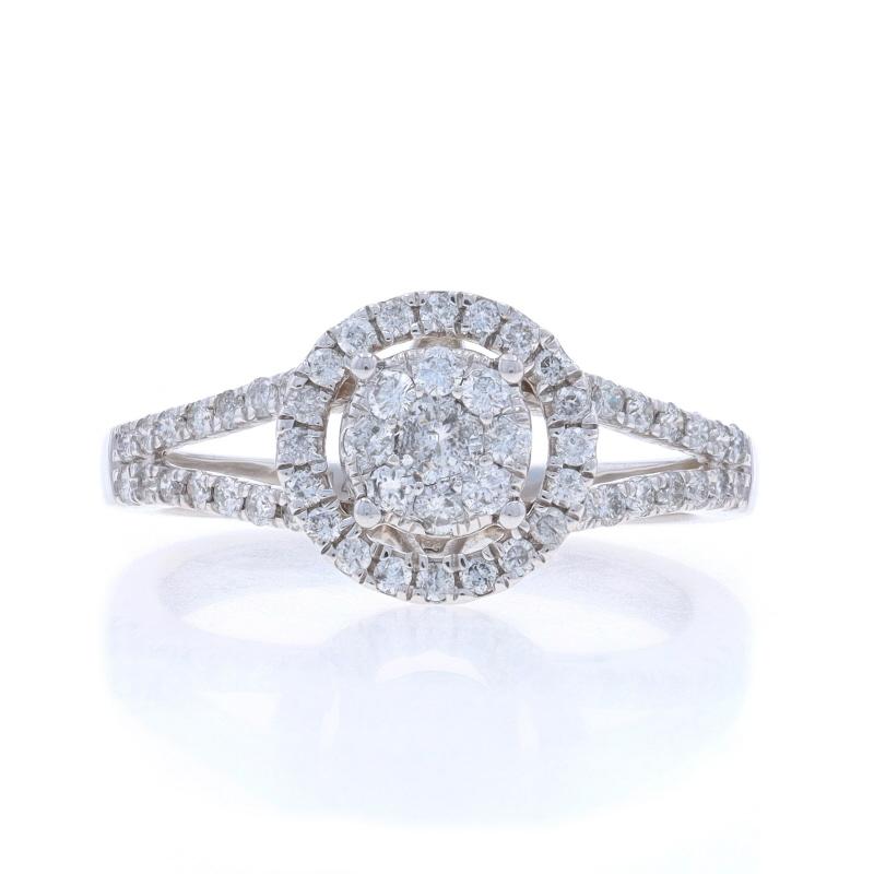 Taglia: 5 1/2
Tassa sulle taglie: Up & Up di 2 taglie e mezza per $40 o Down di 1/2 taglia per $40

Contenuto del metallo: Oro bianco 14k

Informazioni su A. Stone

Diamanti naturali
Carati: 2/3ctw
Taglio: Rotondo brillante
Colore: I - J
Chiarezza:
