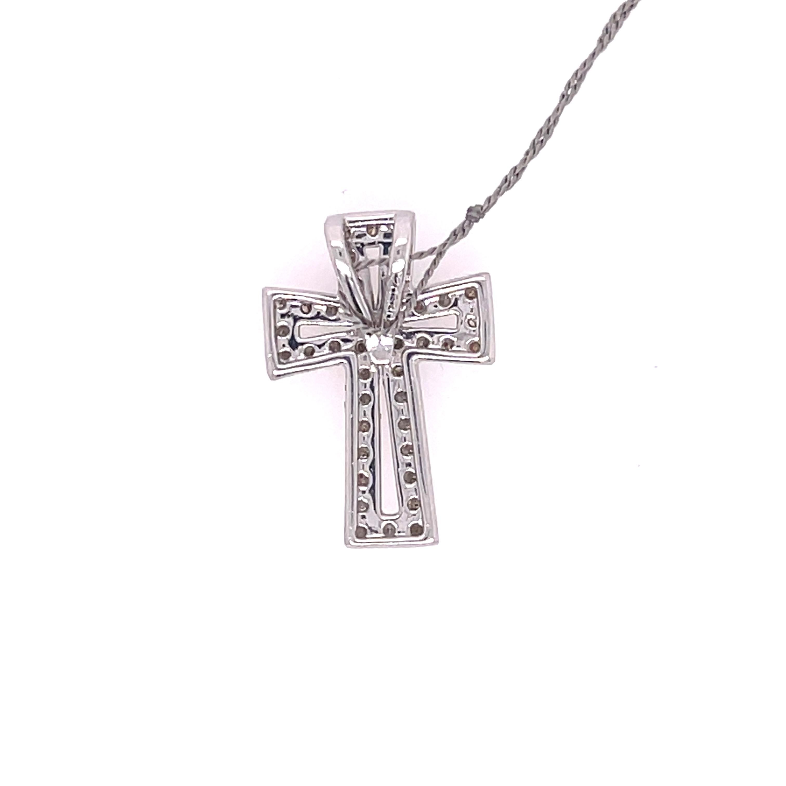 lenox crystal cross with sapphire