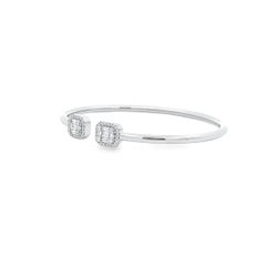 Maurice Fine Jewelry - Weißgold Diamant-Manschettenarmreif