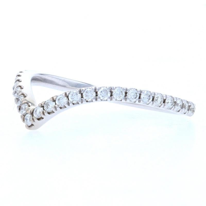 diamond wishbone ring