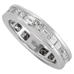 White Gold Diamond Full Eternity Ring 2.70ct TDW