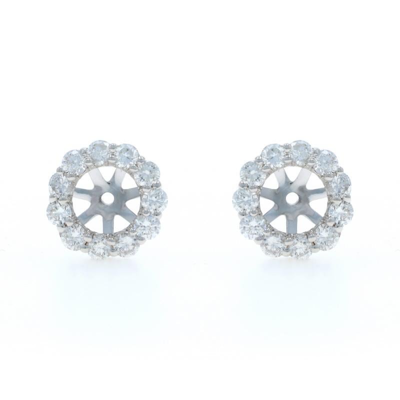 Contenuto del metallo: Oro bianco 14k

Informazioni su A. Stone

Diamanti naturali
Carati: 1,54ctw
Taglio: Rotondo brillante
Colore: G - H
Chiarezza: SI2 - I1

Carati totali: 1,54ctw

Stile: Orecchini a conchiglia

Misure

3/16