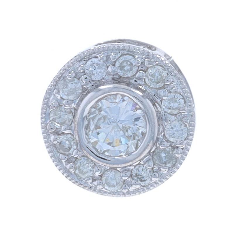 Contenuto del metallo: Oro bianco 14k

Informazioni su A. Stone

Diamante naturale
Carati: .15ct
Taglio: Rotondo brillante
Colore: I
Chiarezza: I1

Diamanti naturali
Carati: .10ctw
Taglio: Rotondo brillante
Colore: G - H
Chiarezza: I1

Carati