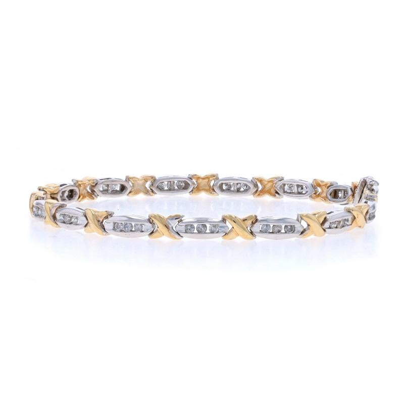 A Link Bracelet en or blanc 7 1/4