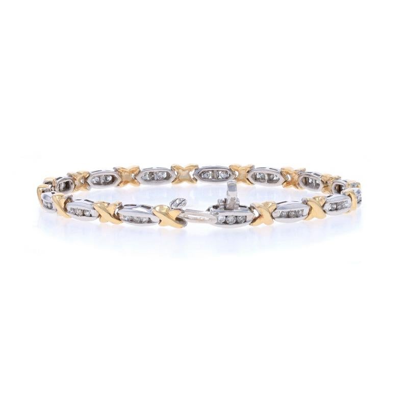 A Link Bracelet en or blanc 7 1/4