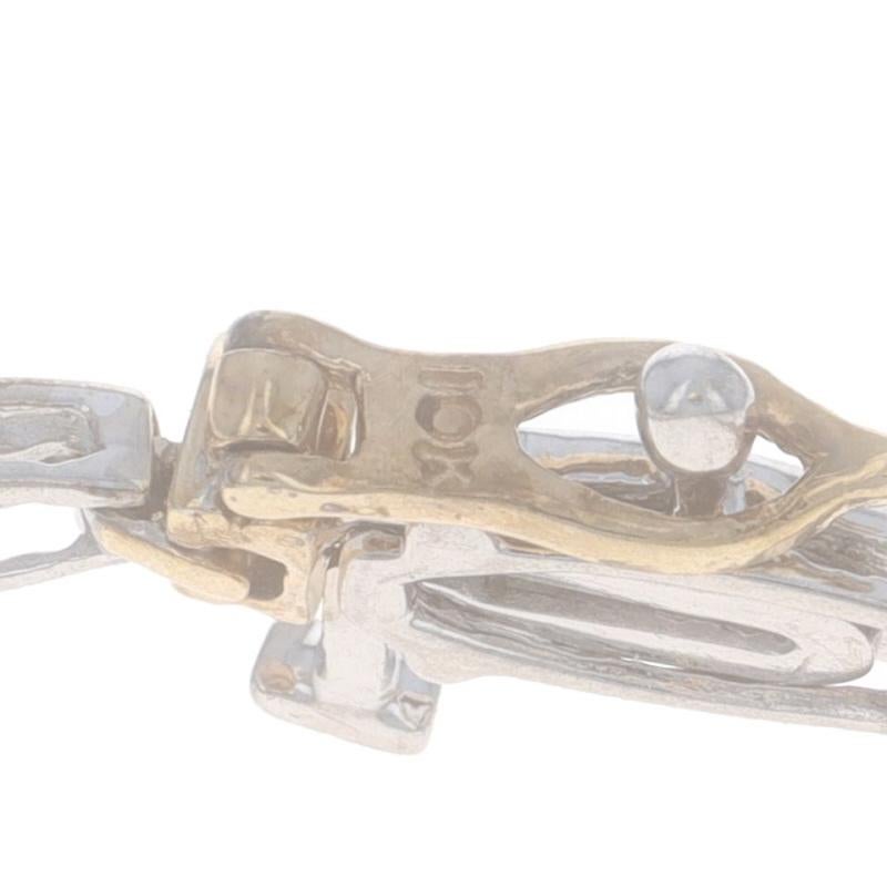 White Gold Diamond Link Bracelet 7