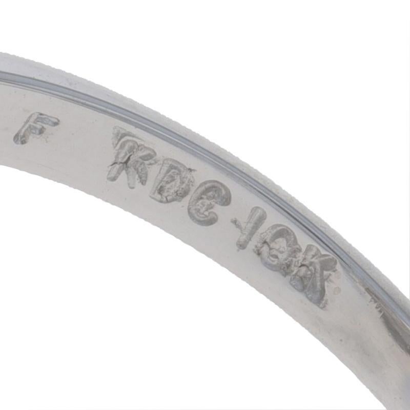 Weißgold Diamantring - 10k Rund Brillant 6ctw Drei-Stein 2